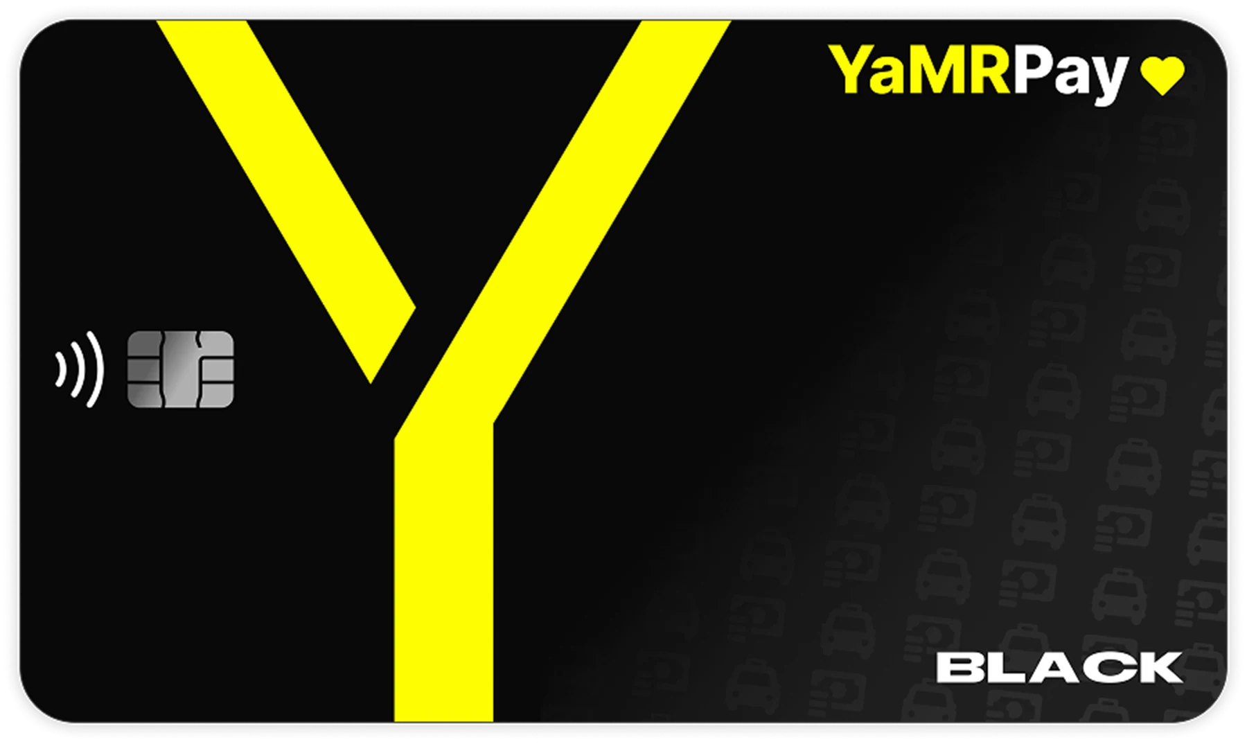 Чёрная карта YaMRPay BLACK